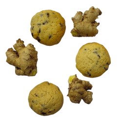 Cookies de jengibre y chocolate - 1 kg