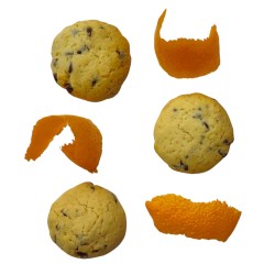 Cookies de naranja y chocolate - 1 kg