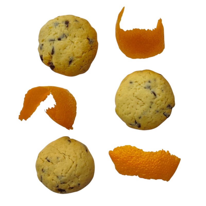 Cookies de naranja y chocolate - 1 kg